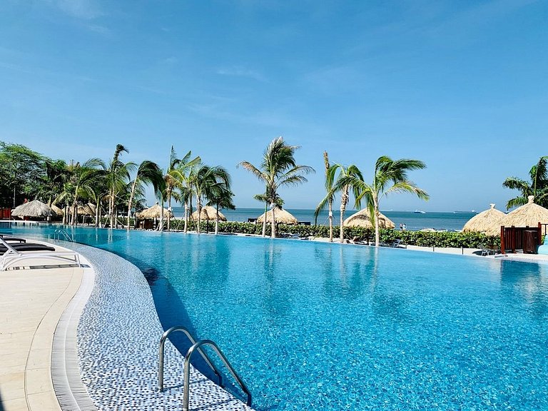 Hermoso Apartamento Samaria Club 16 Vista al Mar