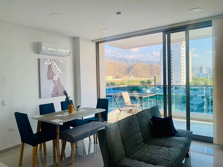 Nuevo y moderno apartamento Samaria Club de Playa