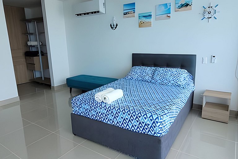 Apartamento Reserva del Mar frente a la playa 89S