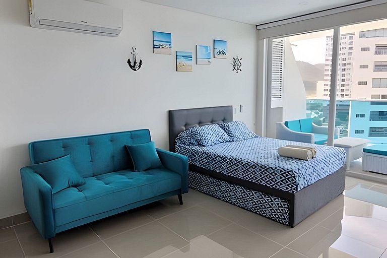 Apartamento Reserva del Mar frente a la playa 89S