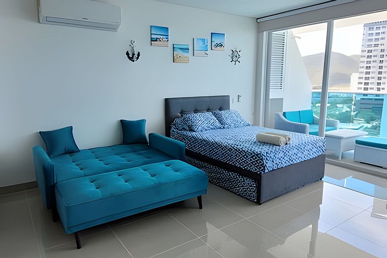 Apartamento Reserva del Mar frente a la playa 89S