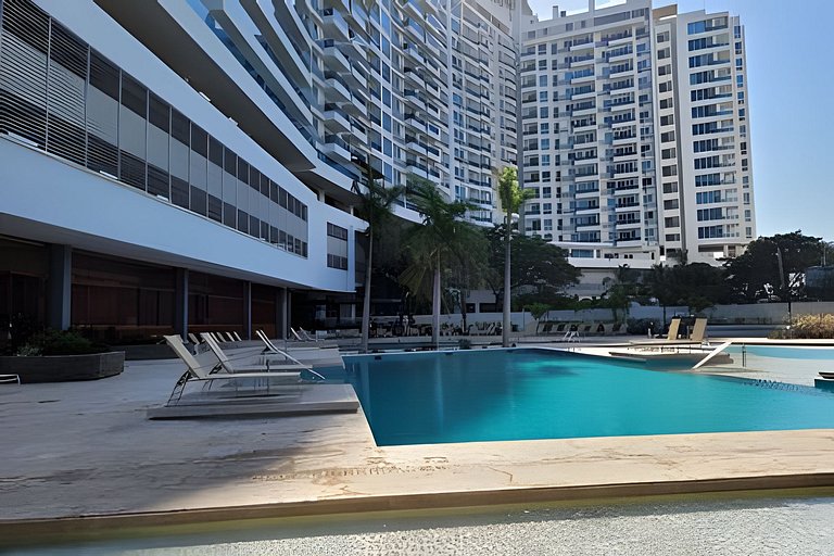 Apartamento Reserva del Mar frente a la playa 89S