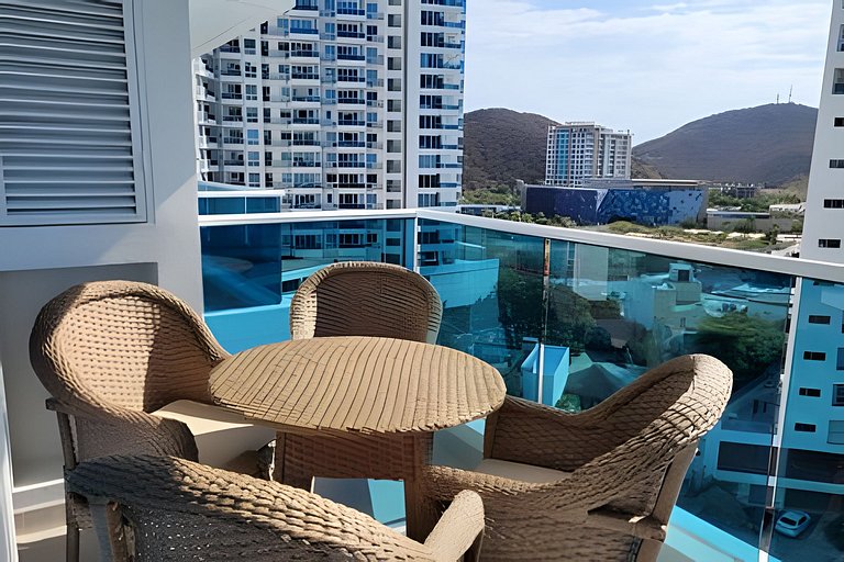 Apartamento Reserva del Mar frente a la playa 98