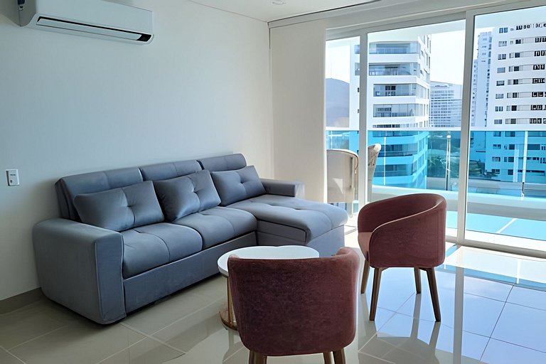 Apartamento Reserva del Mar frente a la playa 98