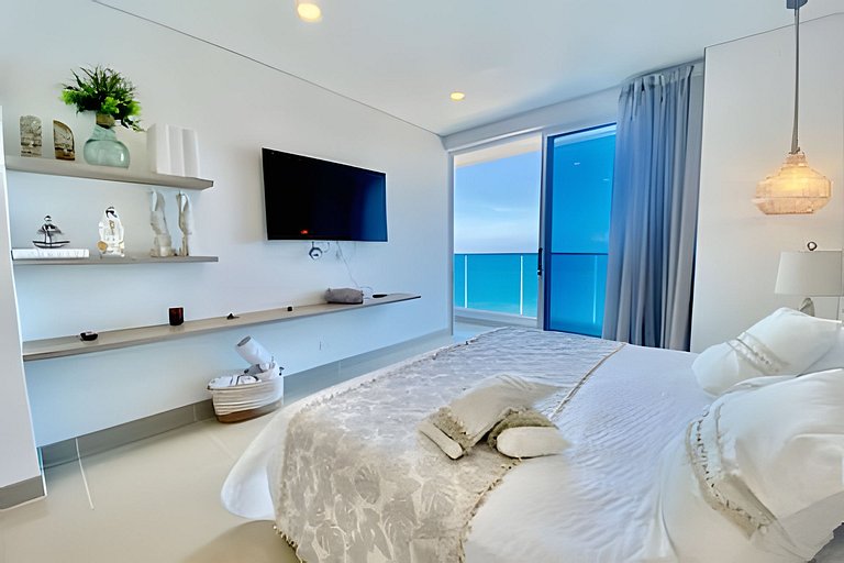 Hermoso Penthouse Playa Salguero con vista al mar