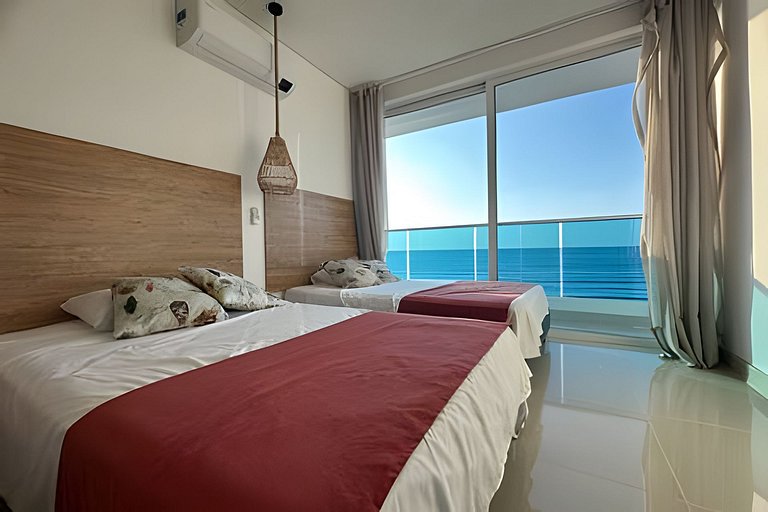 Hermoso Penthouse Playa Salguero con vista al mar