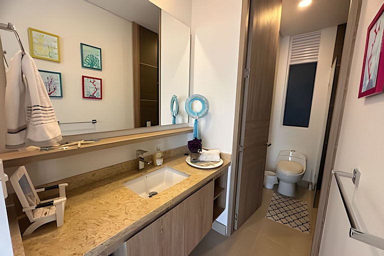 Hermoso Penthouse Playa Salguero con vista al mar