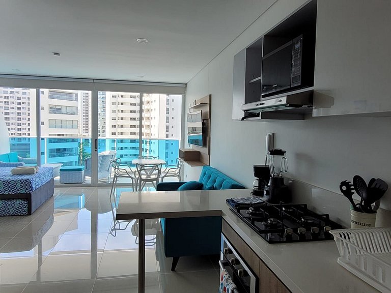 Apartamento Reserva del Mar frente a la playa 89S