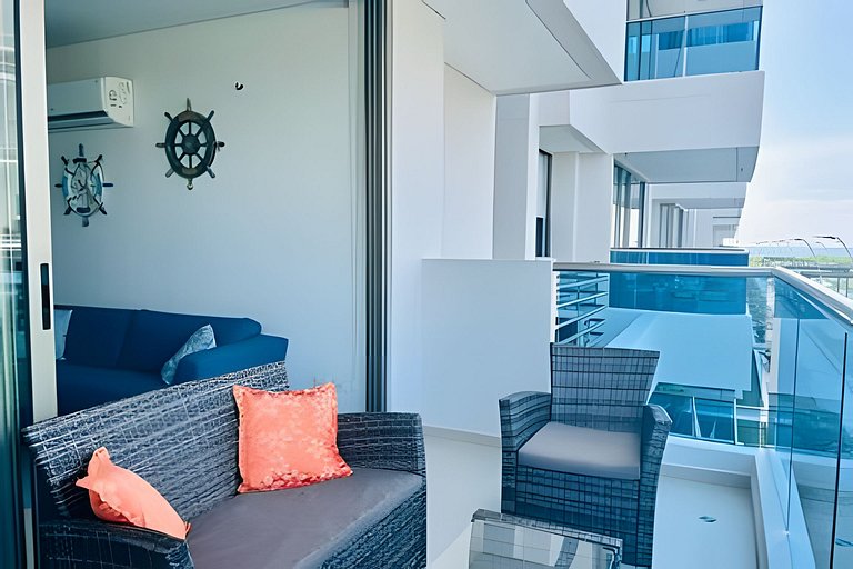 Espectacular Apartamento Samaria Club Vista al Mar