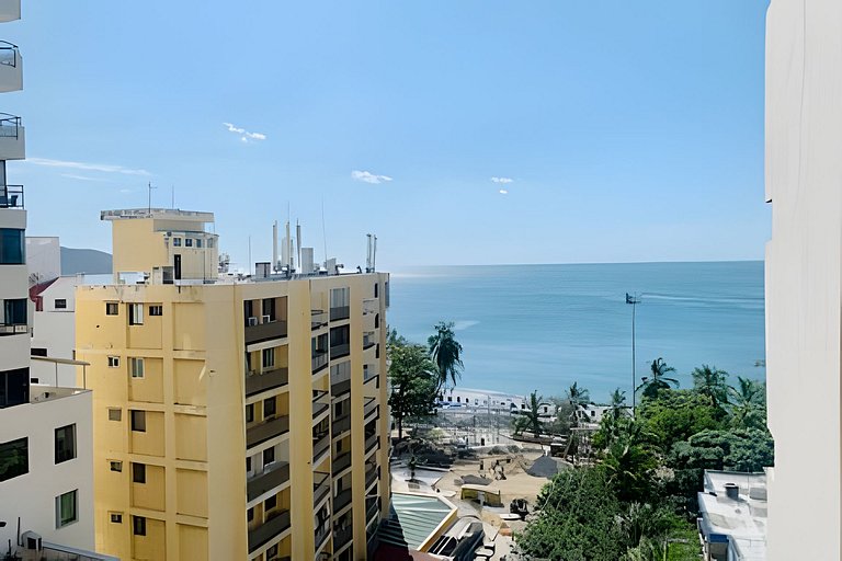 Excelente Apartament Rodadero Vista y Cerca al Mar