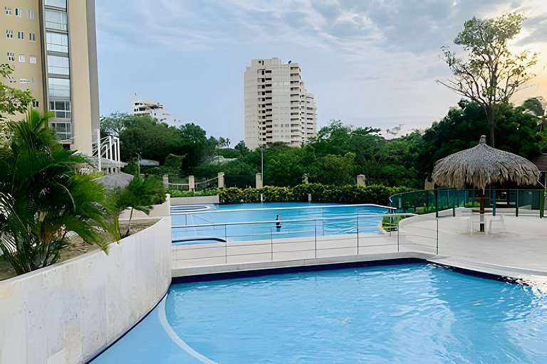 Fantástico Apartamento ZAZUE T2-74 Vista al Mar