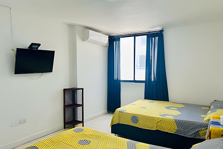 Super Apartamento Rodadero Palanoa 32 Vista al Mar