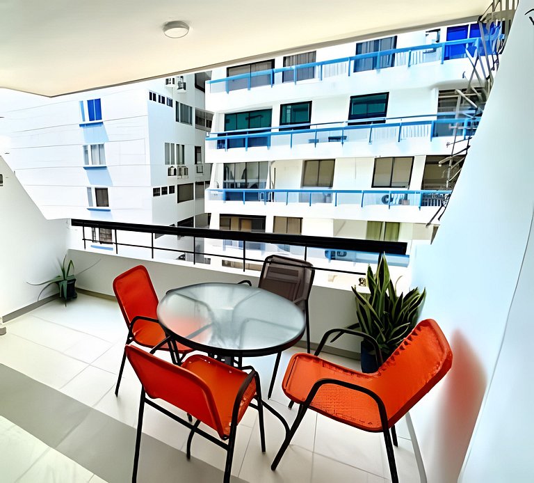 Super Apartamento Rodadero Palanoa 53 Vista al Mar