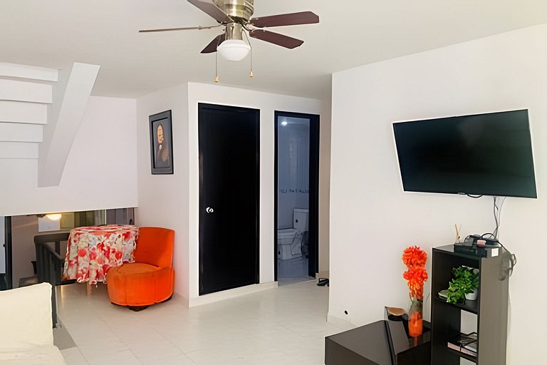 Super Apartamento Rodadero Palanoa 53 Vista al Mar