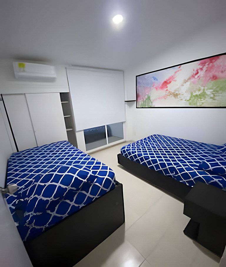 Super Apartamento Rodadero Palanoa 76 Vista al Mar