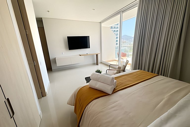 Espectacular EIRA Suite Marina 77 Cerca al Mar