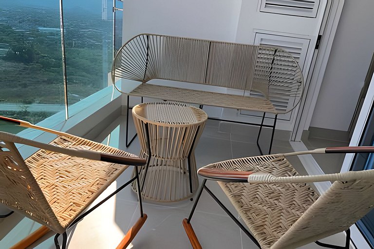 Hermoso Estudio Reserva del Mar 89 Vista al Mar