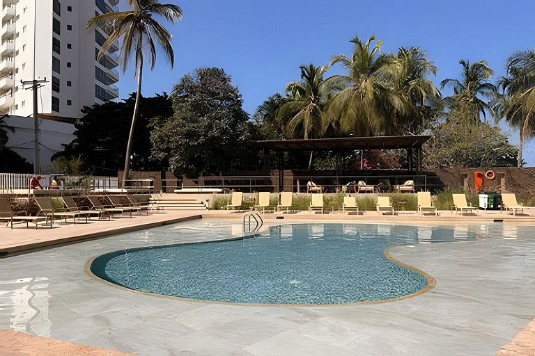 Hermoso Estudio Reserva del Mar 89 Vista al Mar