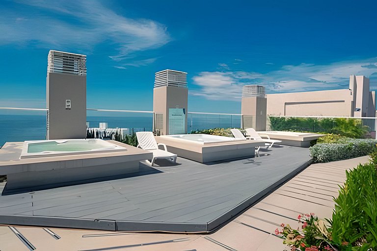Hermoso Estudio Reserva del Mar 89 Vista al Mar