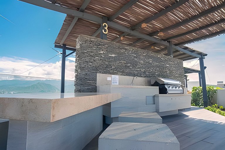 Hermoso Estudio Reserva del Mar 89 Vista al Mar