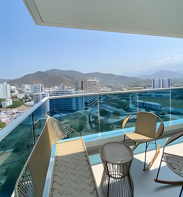 Hermoso Estudio Reserva del Mar 89 Vista al Mar