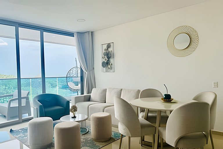 Hermoso Apartamento Samaria Club 426 Vista al Mar