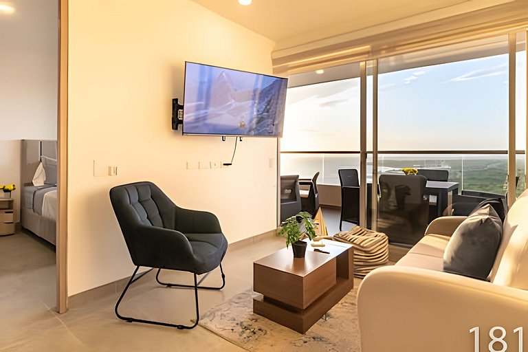 Hermoso Apartamento con Vista al Mar T1-182