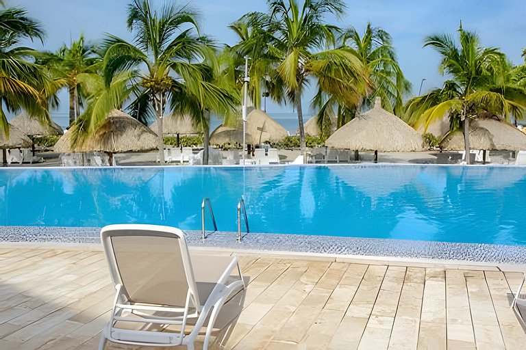 Hermoso Apartamento Samaria Club 186 Vista al Mar