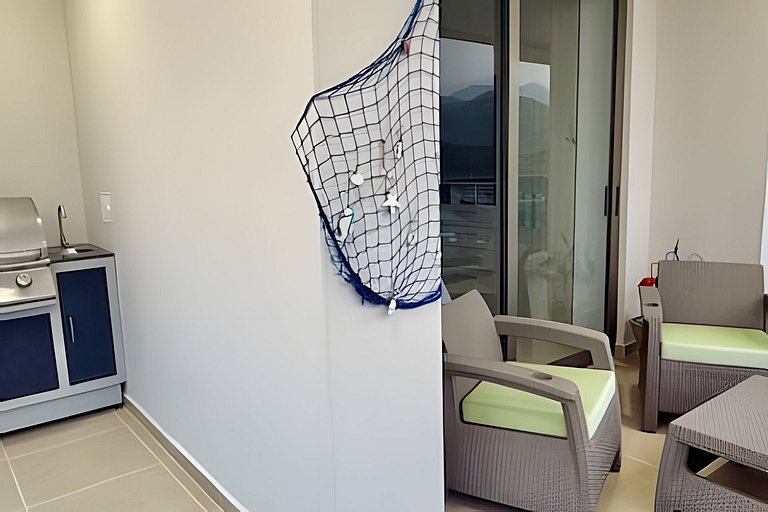 Hermoso Apartamento Samaria Club 186 Vista al Mar