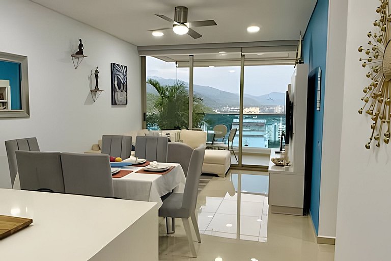 Hermoso Apartamento Samaria Club 186 Vista al Mar
