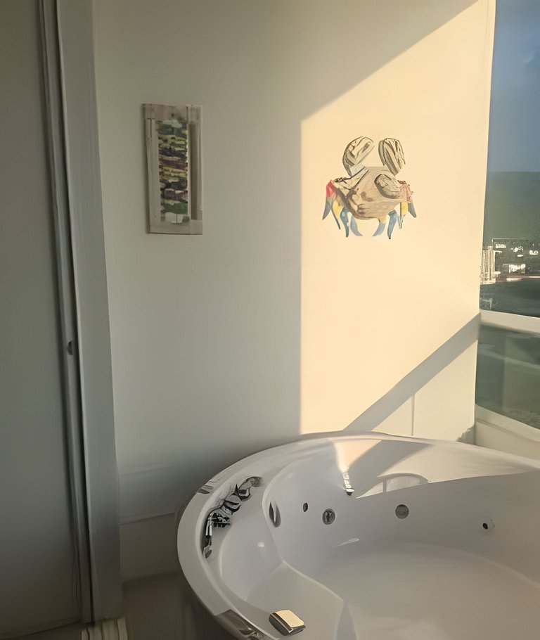 Bello y confortable Loft 150 Vista al Mar para 2