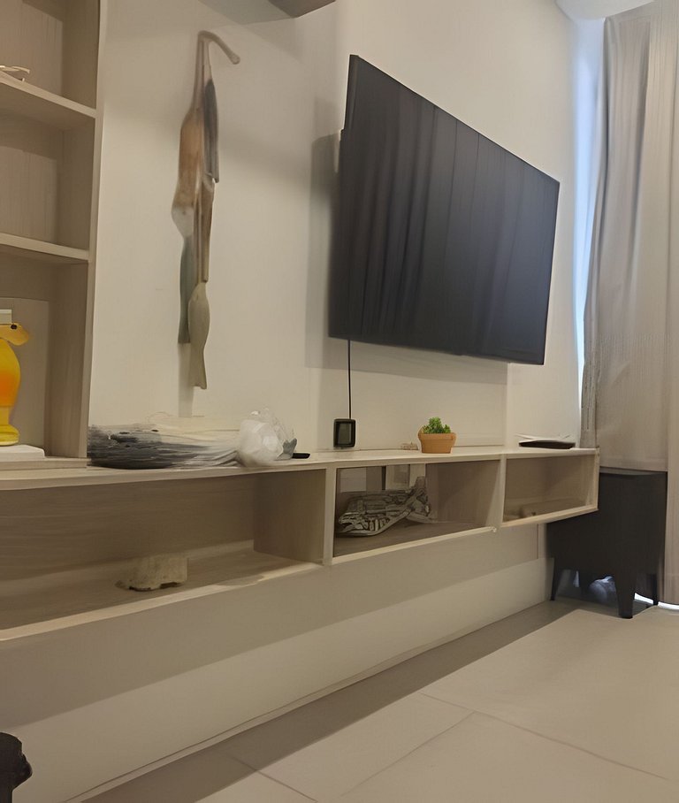 Bello y confortable Loft 150 Vista al Mar para 2