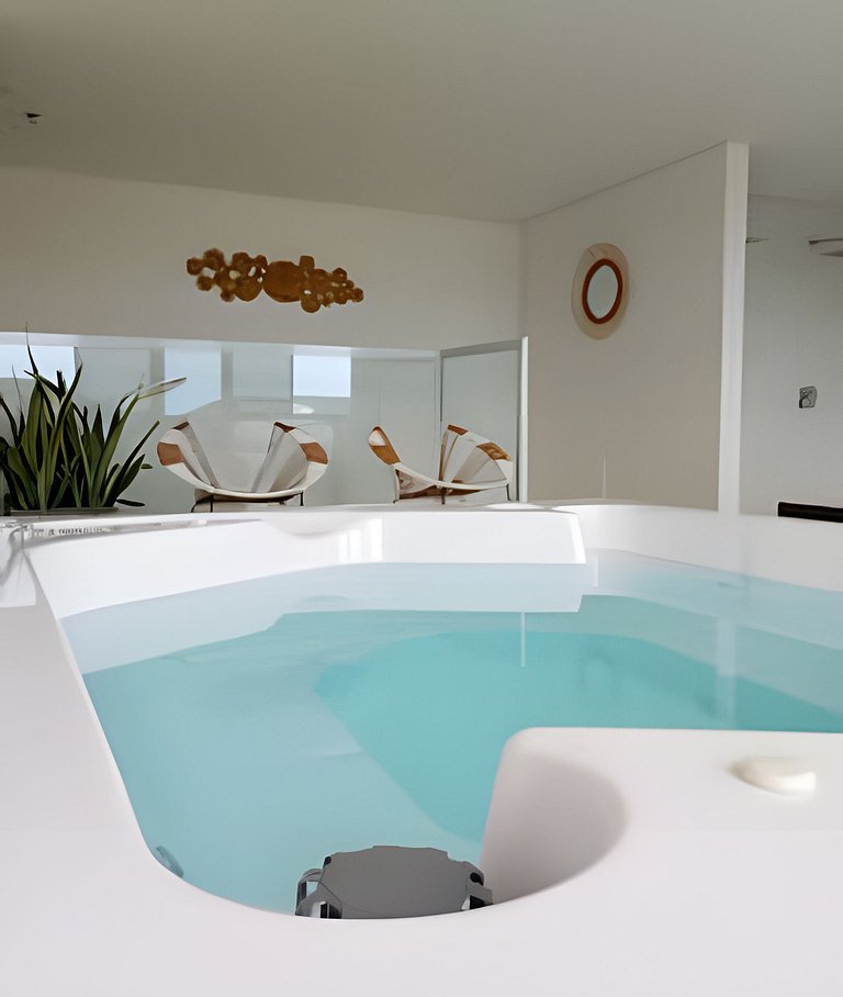 Bello y confortable Loft 150 Vista al Mar para 2