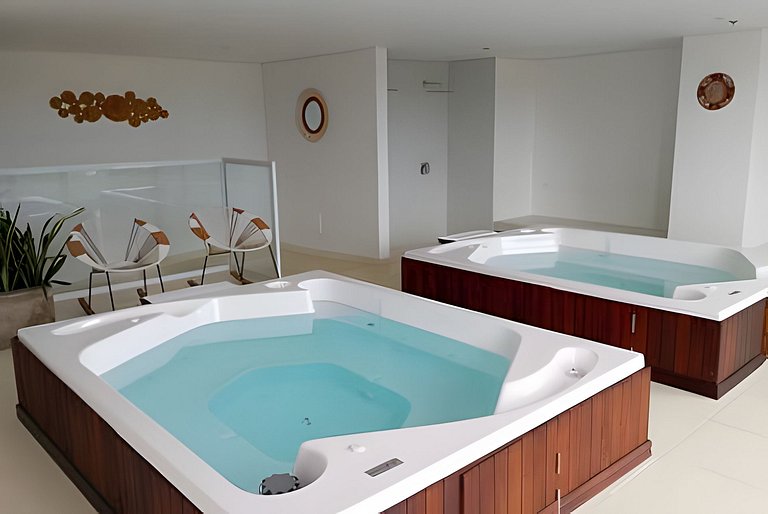 Bello y confortable Loft 150 Vista al Mar para 2