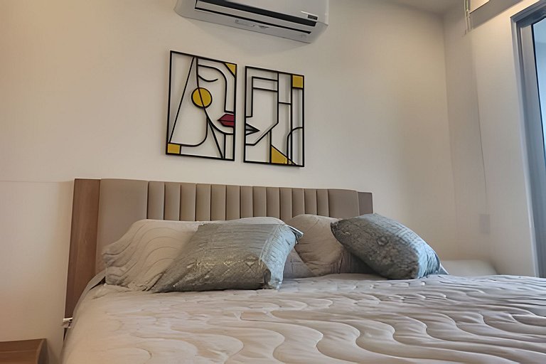 Hermoso Apartamento con Vista lat al Mar T1-82