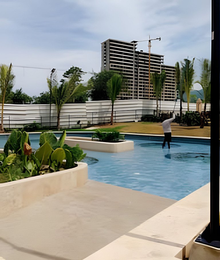 Hermoso Apartamento con Vista lat al Mar T1-82