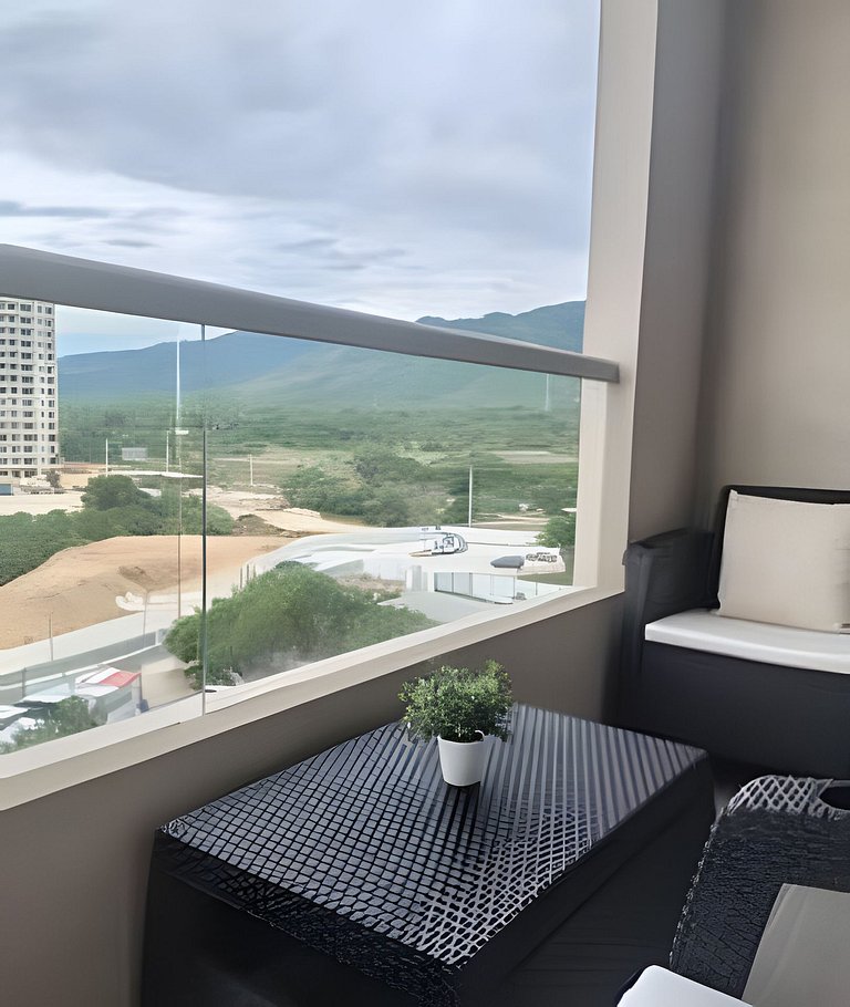 Hermoso Apartamento con Vista lat al Mar T1-82