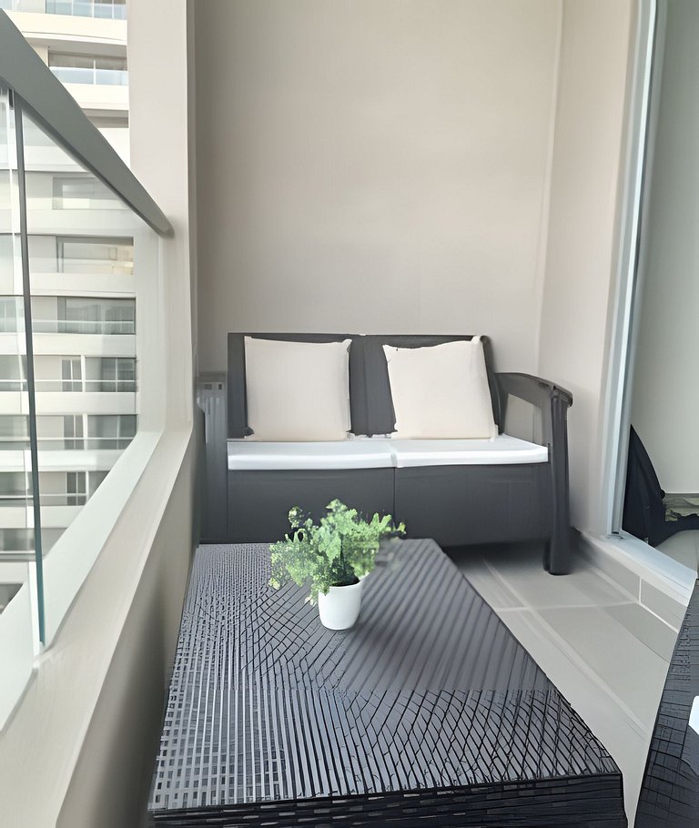 Hermoso Apartamento con Vista lat al Mar T1-82