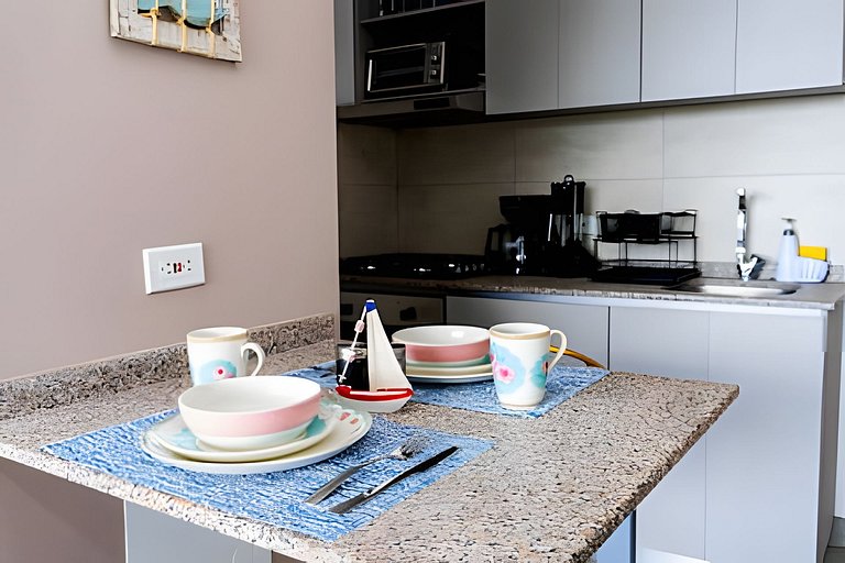 Bello Apartamento Santa Marina T1-141 Vista al Mar