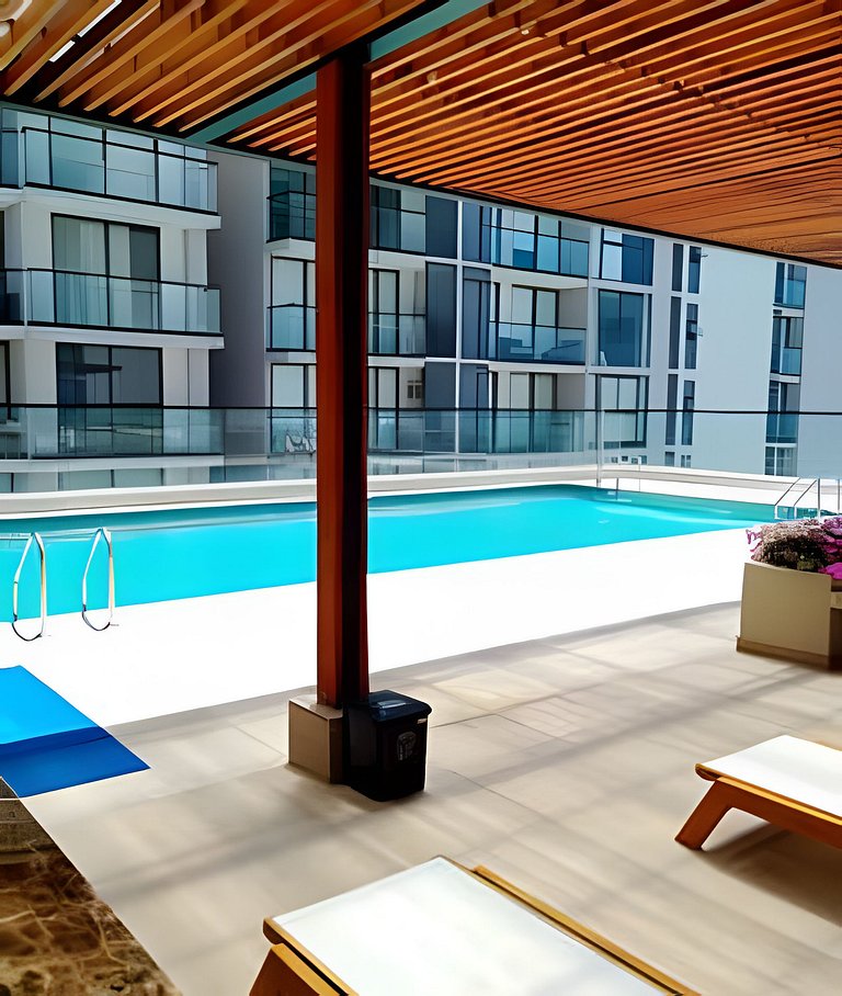 Hermoso Loft Salinas 57 Piscina y Vista al Mar