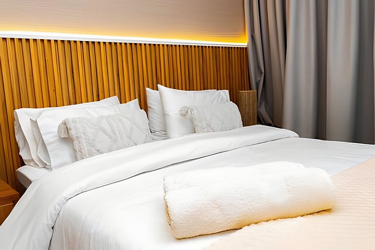 Hermoso Apartaestudio con Vista al Mar T1-187