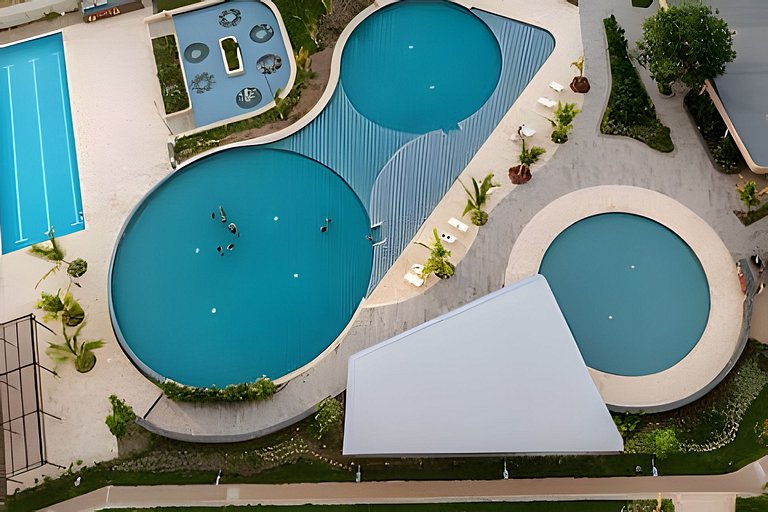 Hermoso Apartaestudio con Vista al Mar T1-187