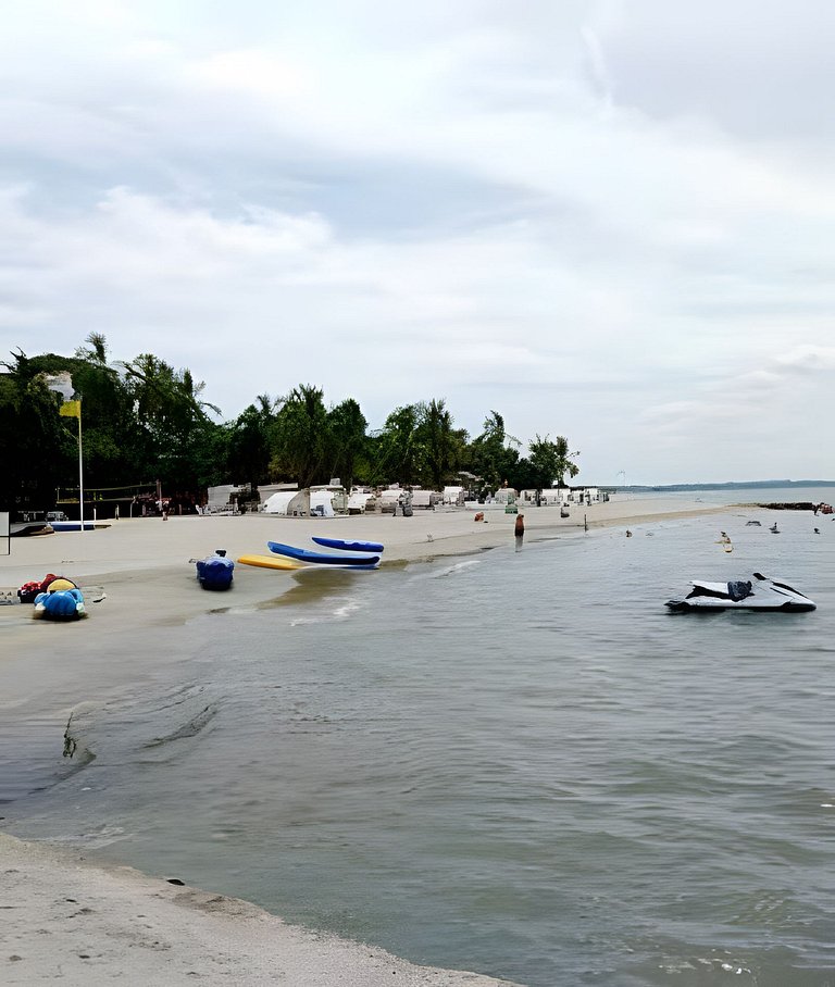 Hermoso Apartaestudio con Vista al Mar T1-187