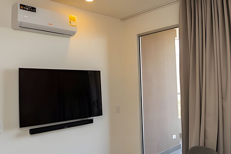 Hermoso Apartaestudio con Vista al Mar T1-187