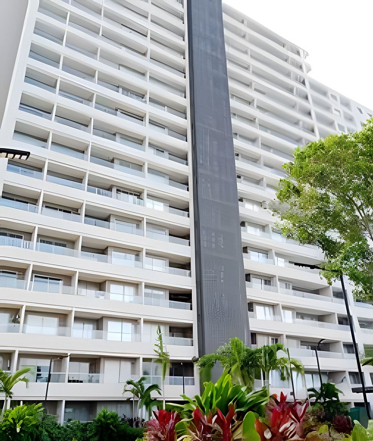 Hermoso Apartaestudio con Vista al Mar T1-187