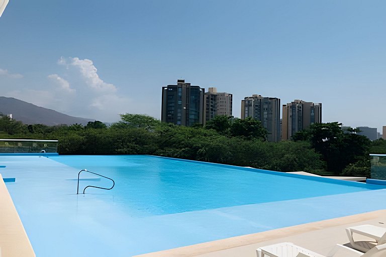 Bello Apartamento Ocean Club 132 Cerca al Mar