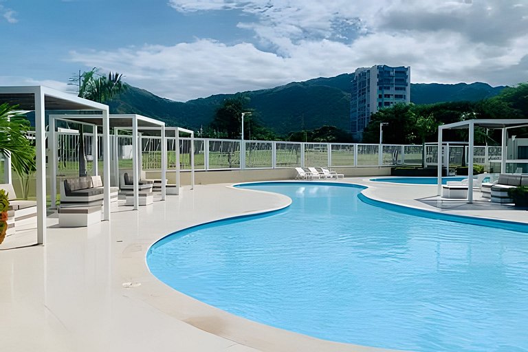 Bello Apartamento Ocean Club 132 Cerca al Mar