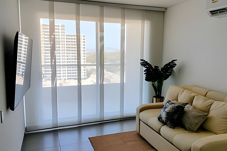 Hermoso Apartamento Vista y Salida al Mar T2-110