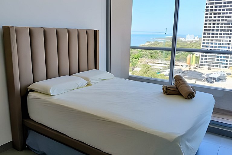 Hermoso Apartamento Vista y Salida al Mar T2-110