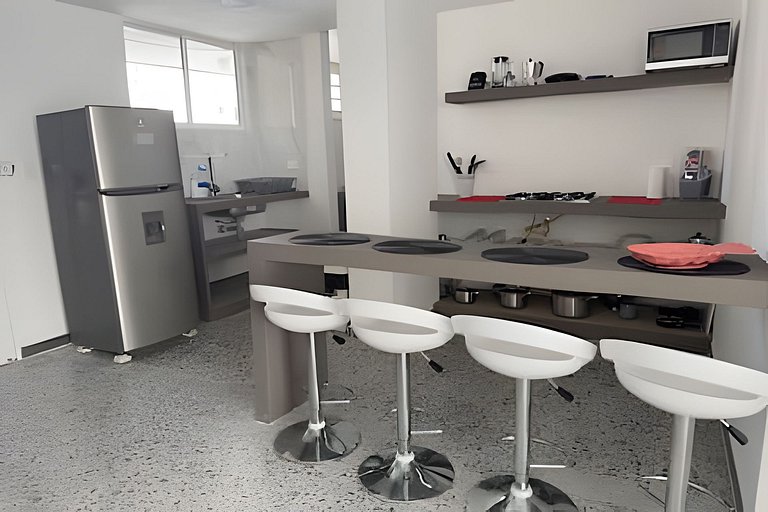 Amplio y bello apartment Rodadero Cerca al Mar